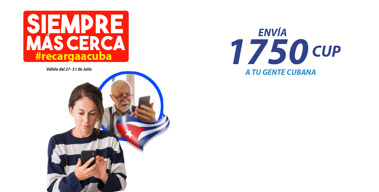 recarga a cuba